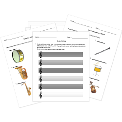 Music Worksheets