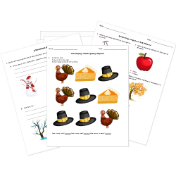 back to school thanksgiving and fall worksheets for kids math ela science