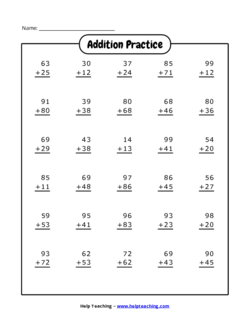 free printable math worksheet and game generators helpteaching com